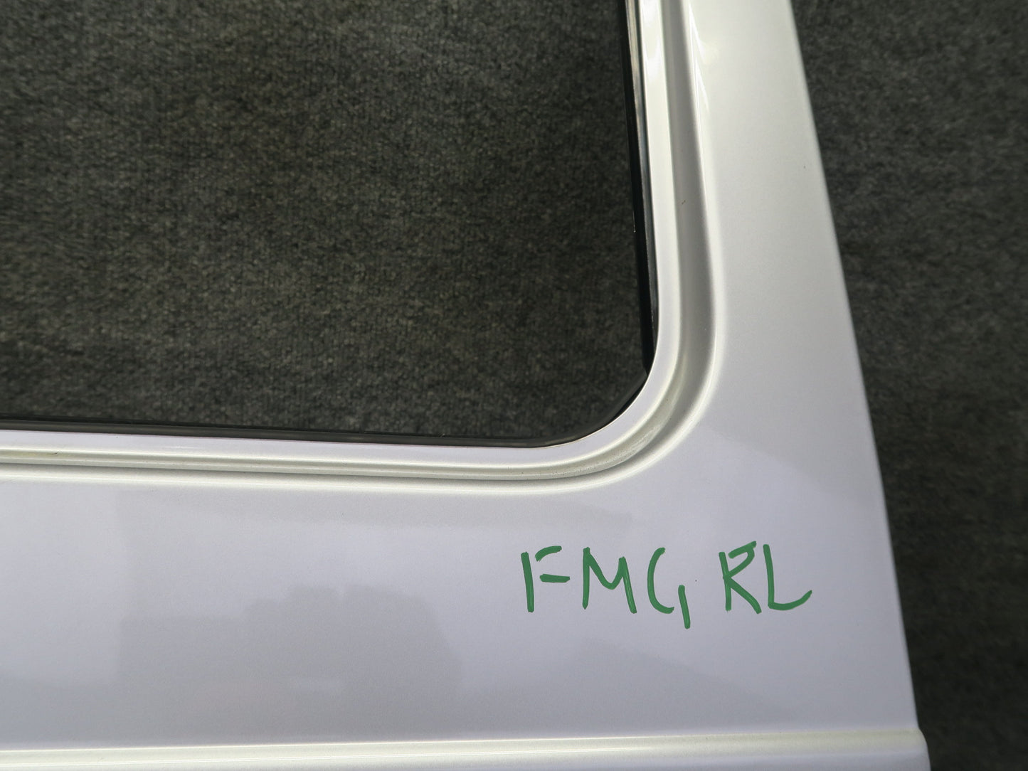2002-2012 Mercedes W463 G500 G550 Rear Left Driver Side Door Shell Panel Silver