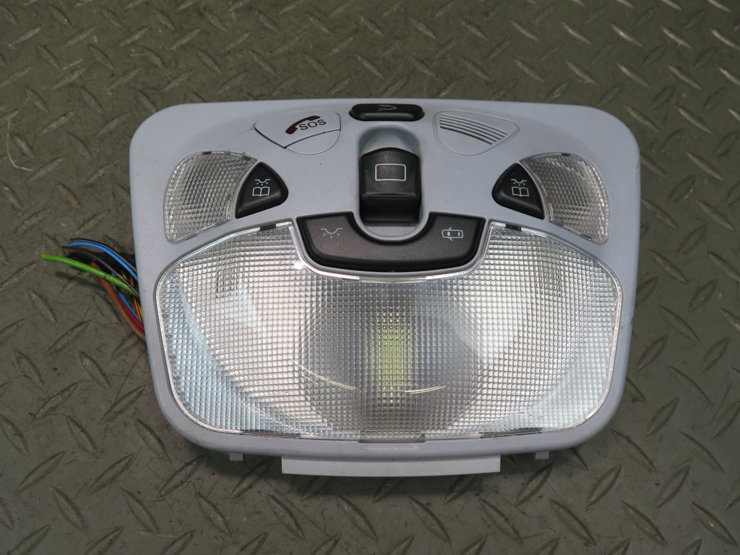 2002-2012 Mercedes W463 G500 Front Overhead Console Dome Reading Light w Sunroof