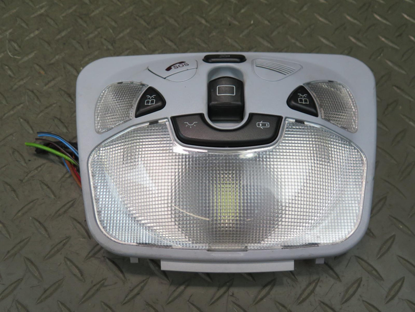 2002-2012 Mercedes W463 G500 Front Overhead Console Dome Reading Light w Sunroof