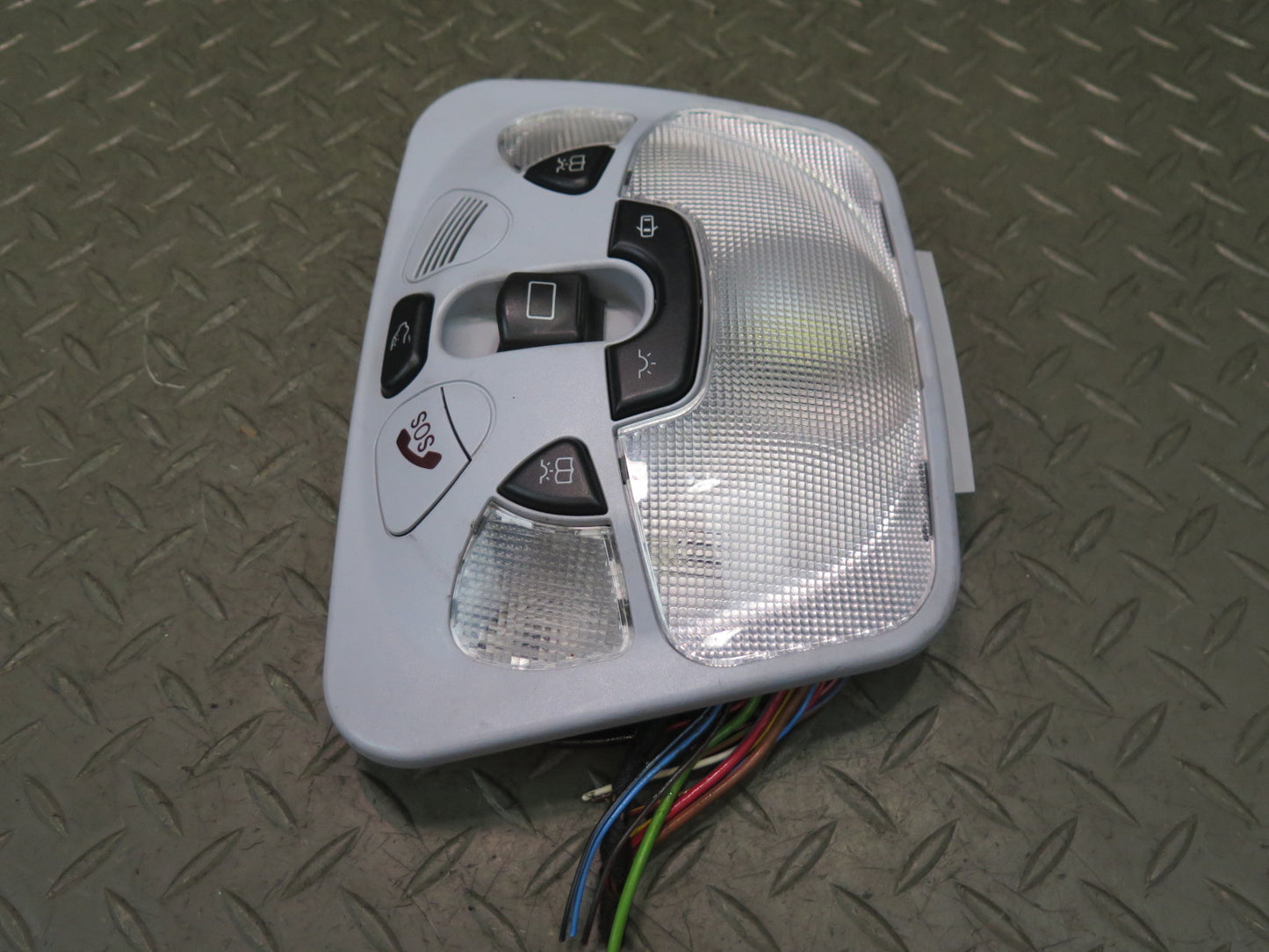 2002-2012 Mercedes W463 G500 Front Overhead Console Dome Reading Light w Sunroof