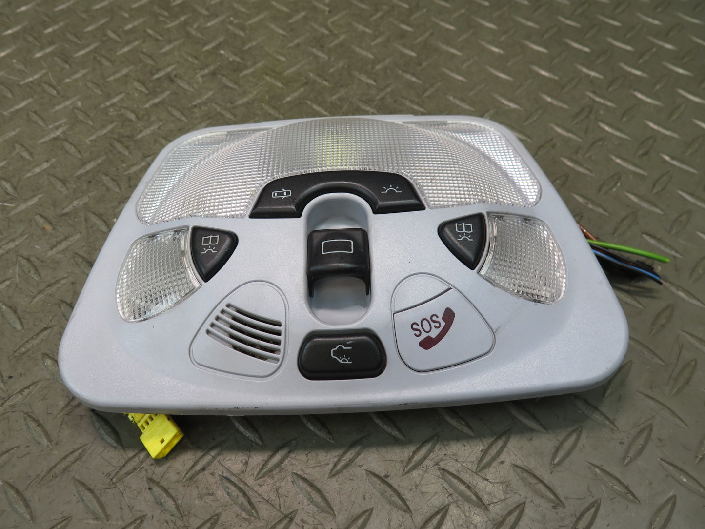 2002-2012 Mercedes W463 G500 Front Overhead Console Dome Reading Light w Sunroof