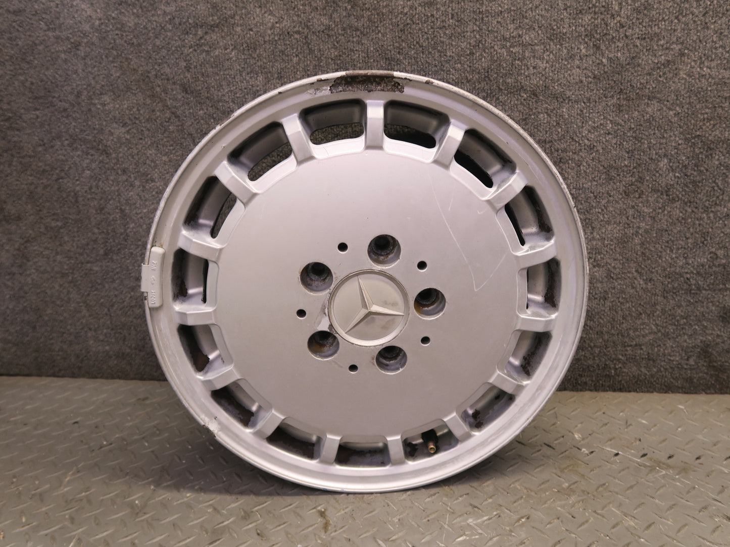 90-93 Mercedes W124 300E Set of 4 R15" Alloy Wheel Rim 15x6.5J ET48 OEM