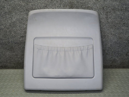 97-03 BMW E39 540ia Front Left Seat Rear Back Trim Panel Cover Gray 7000927 OEM