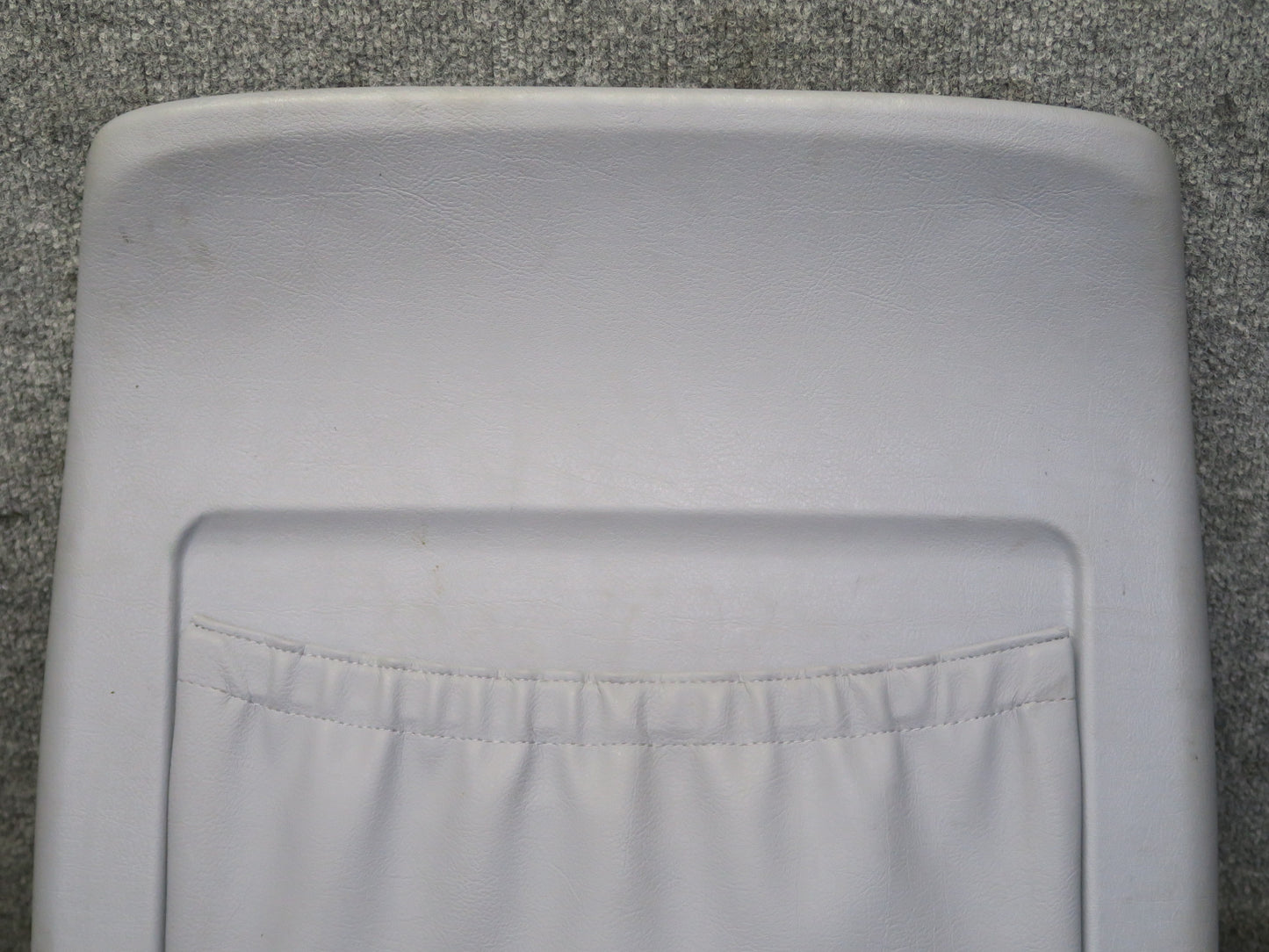 97-03 BMW E39 540ia Front Left Seat Rear Back Trim Panel Cover Gray 7000927 OEM