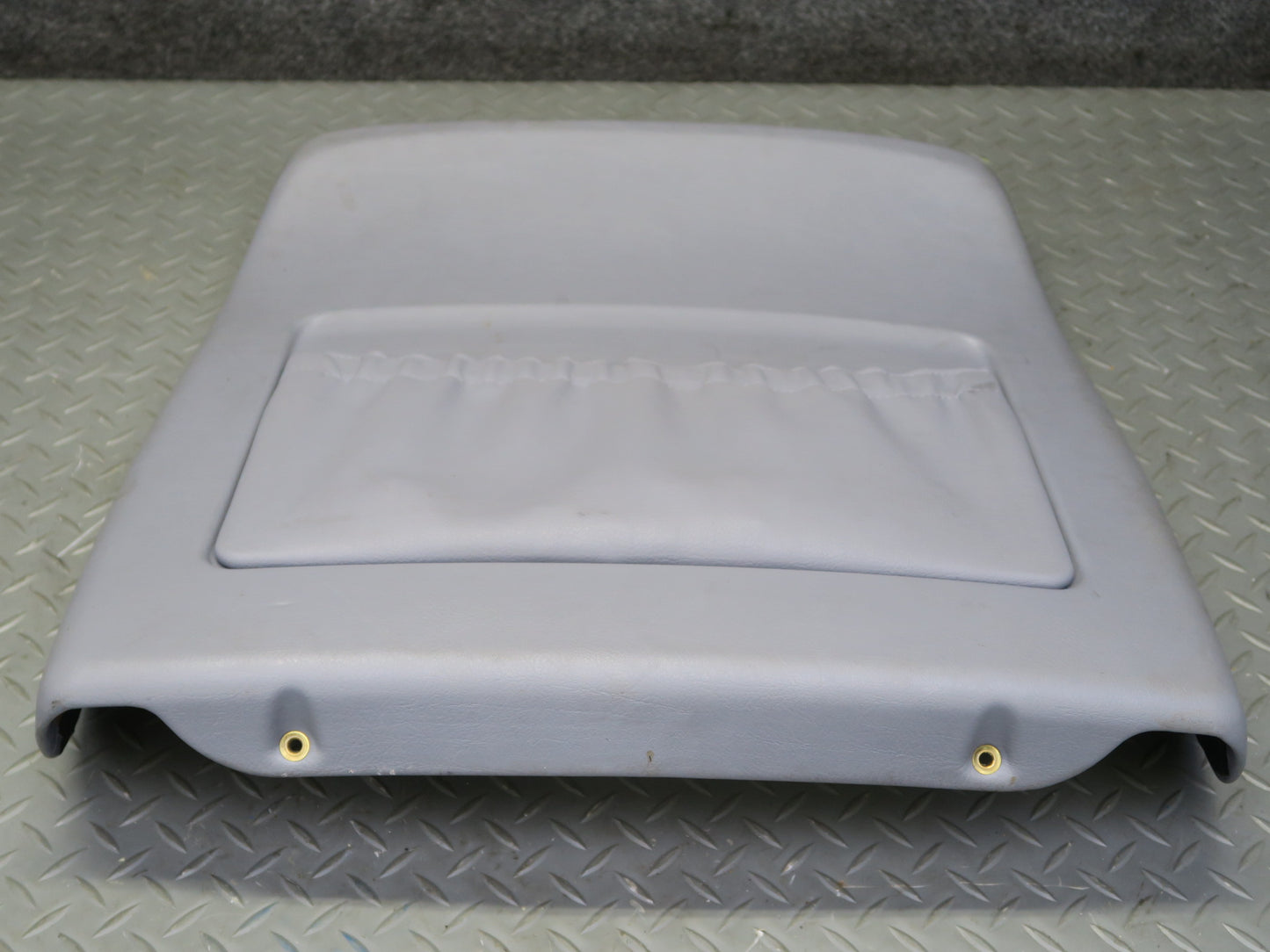 97-03 BMW E39 540ia Front Left Seat Rear Back Trim Panel Cover Gray 7000927 OEM