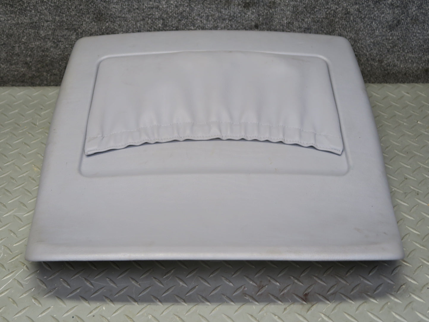 97-03 BMW E39 540ia Front Left Seat Rear Back Trim Panel Cover Gray 7000927 OEM