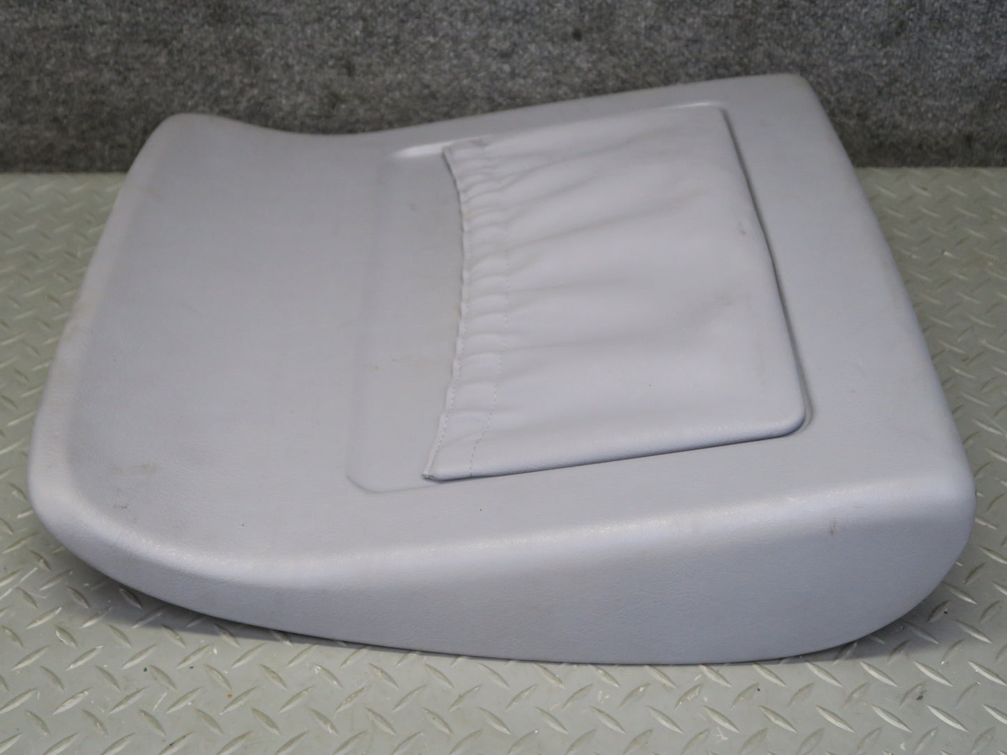 97-03 BMW E39 540ia Front Left Seat Rear Back Trim Panel Cover Gray 7000927 OEM