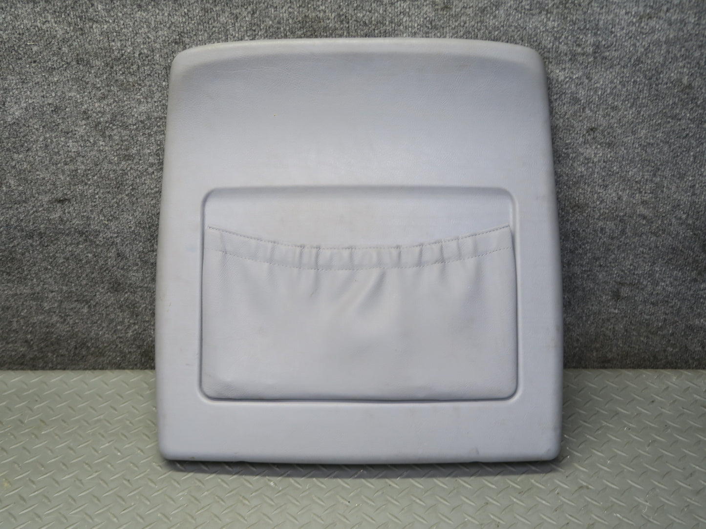 97-03 BMW E39 540ia Front Right Seat Rear Back Trim Panel Cover Gray 7000927 OEM