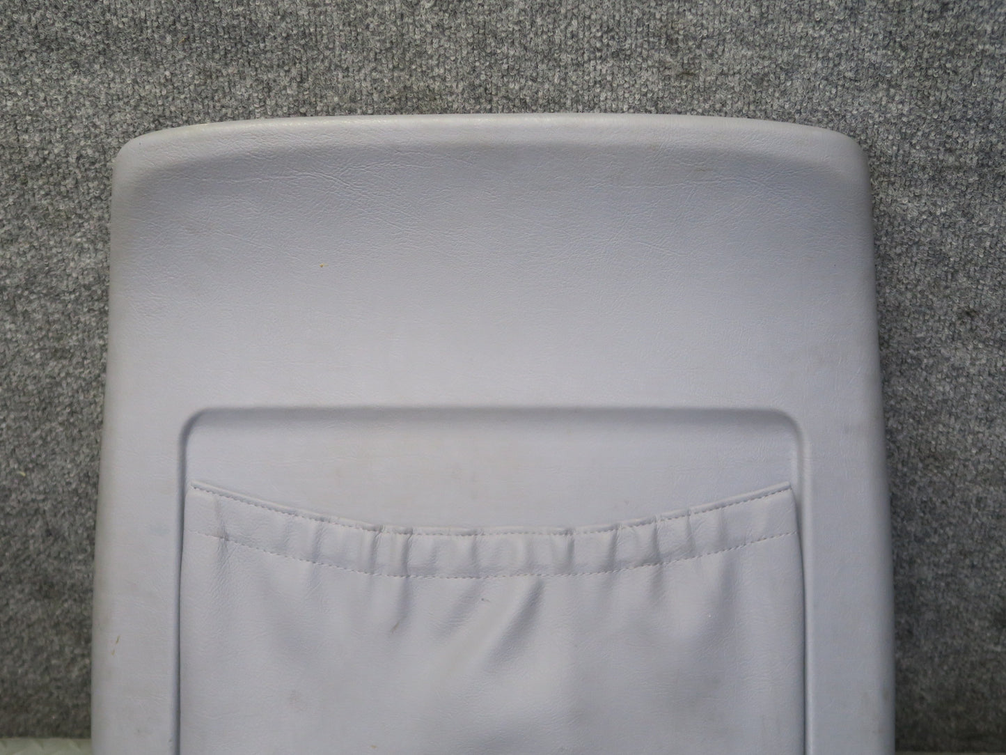 97-03 BMW E39 540ia Front Right Seat Rear Back Trim Panel Cover Gray 7000927 OEM