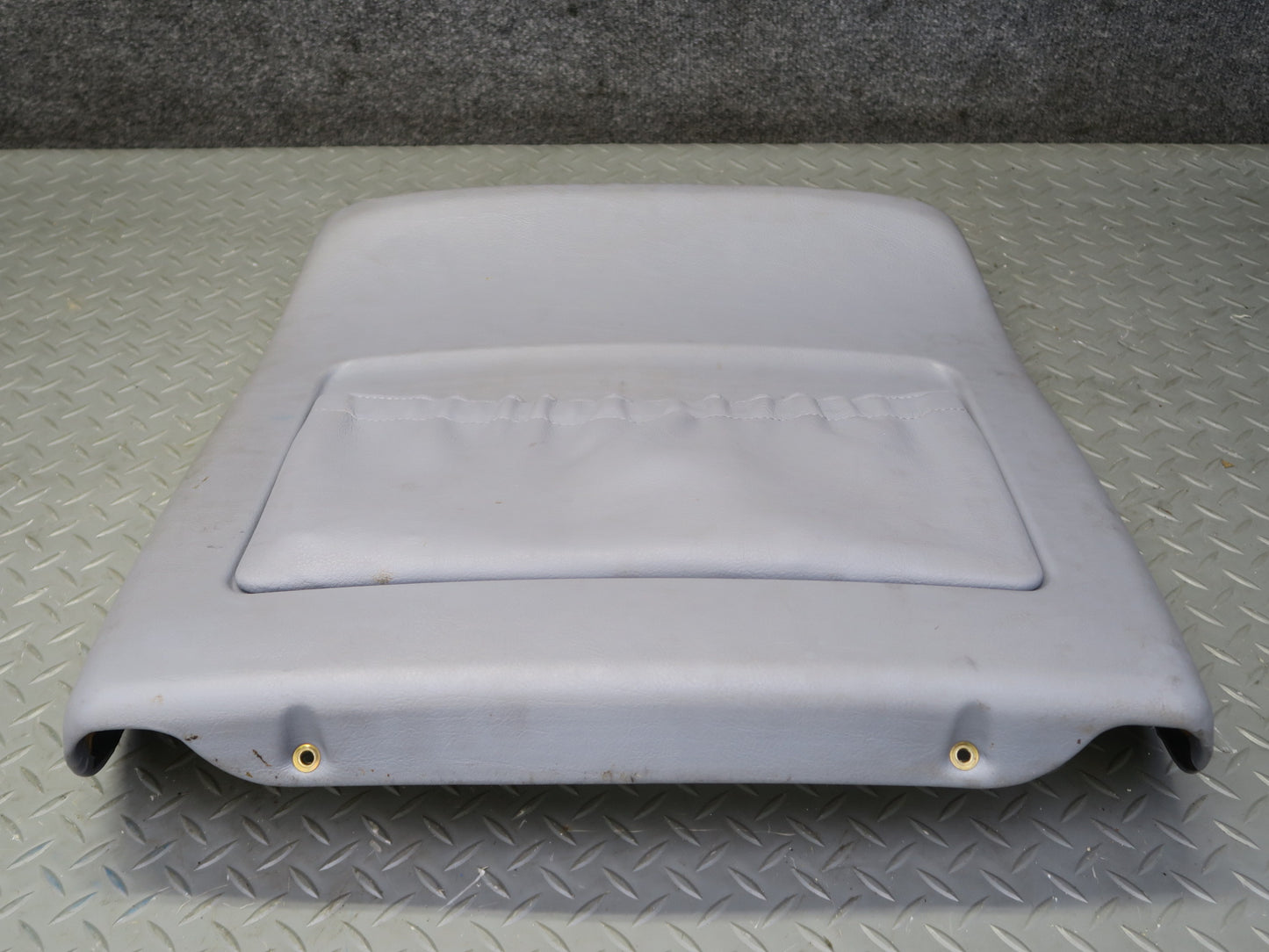 97-03 BMW E39 540ia Front Right Seat Rear Back Trim Panel Cover Gray 7000927 OEM