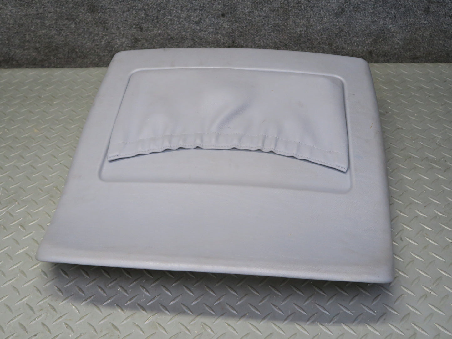 97-03 BMW E39 540ia Front Right Seat Rear Back Trim Panel Cover Gray 7000927 OEM