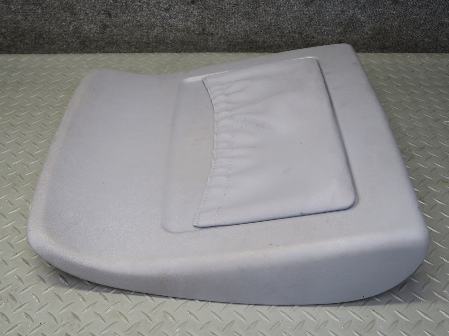 97-03 BMW E39 540ia Front Right Seat Rear Back Trim Panel Cover Gray 7000927 OEM