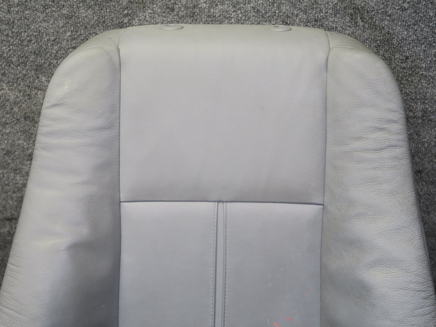 99-03 BMW E39 540ia Front Right Sport Seat Upper Leather Cushion Gray OEM