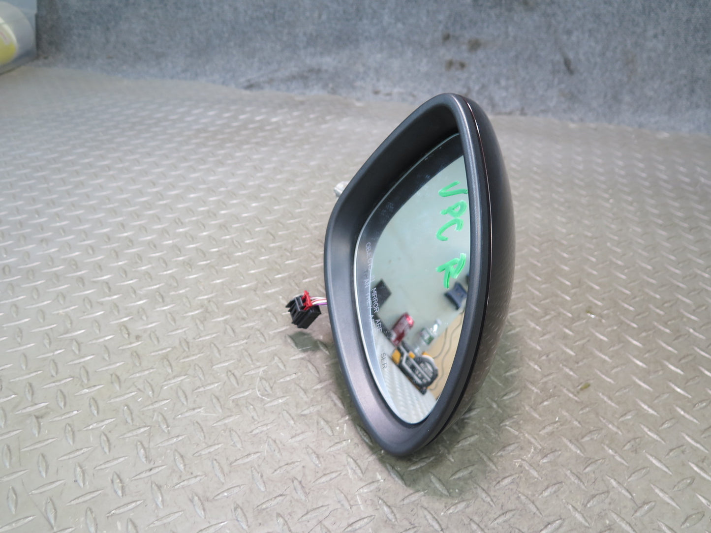 2011-2014 Porsche Cayenne 958 Right Door Side View Exterior Mirror w Blind Spot
