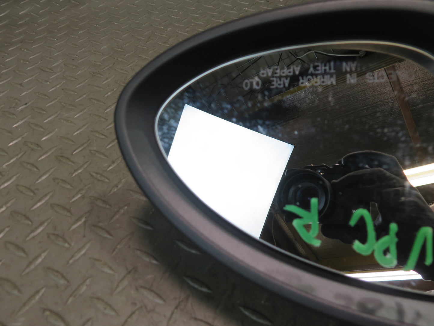 2011-2014 Porsche Cayenne 958 Right Door Side View Exterior Mirror w Blind Spot