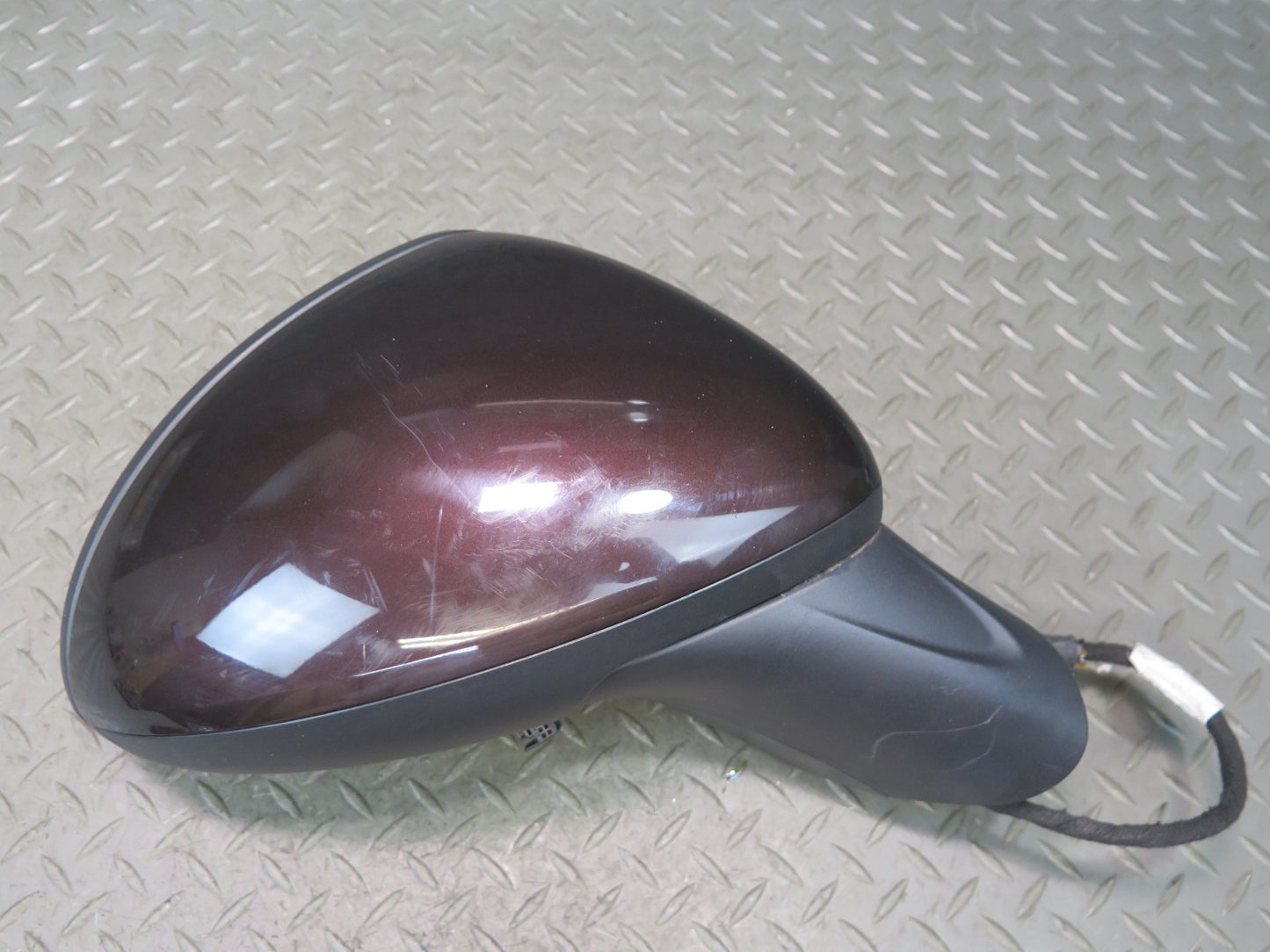 2011-2014 Porsche Cayenne 958 Right Door Side View Exterior Mirror w Blind Spot