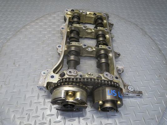 06-13 Lexus IS250 4GRFSE Left Engine Exhaust Intake Camshaft w Housing Assy OEM