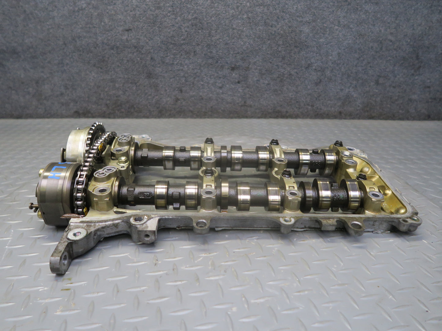06-13 Lexus IS250 4GRFSE Left Engine Exhaust Intake Camshaft w Housing Assy OEM