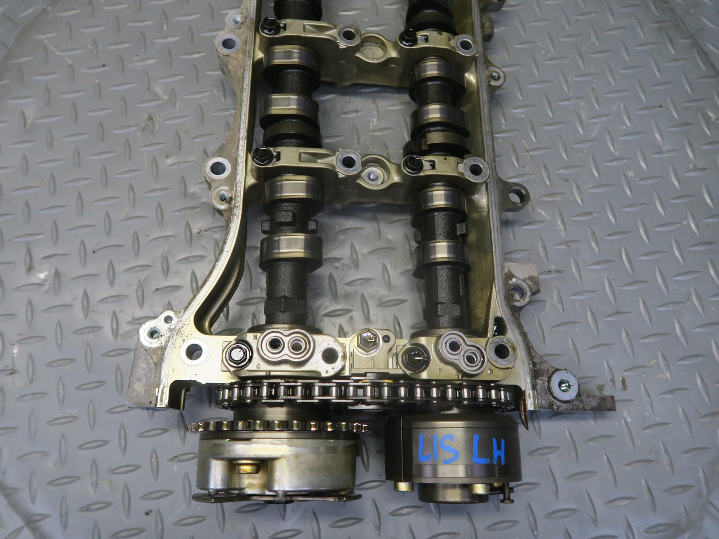 06-13 Lexus IS250 4GRFSE Left Engine Exhaust Intake Camshaft w Housing Assy OEM