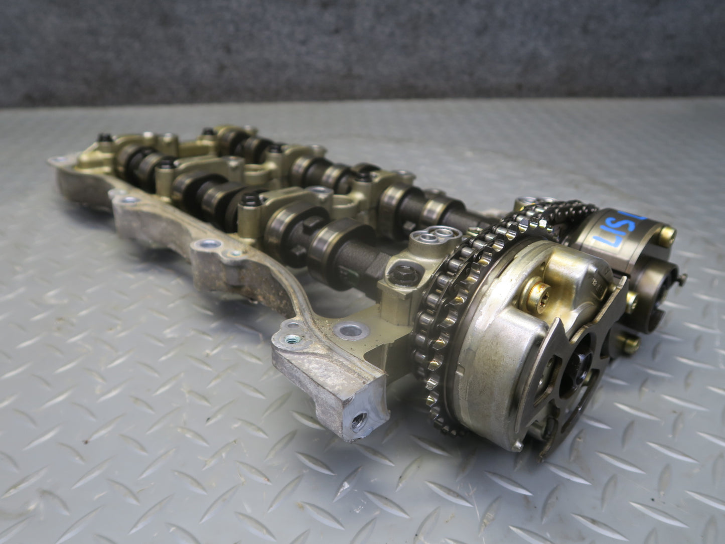 06-13 Lexus IS250 4GRFSE Left Engine Exhaust Intake Camshaft w Housing Assy OEM