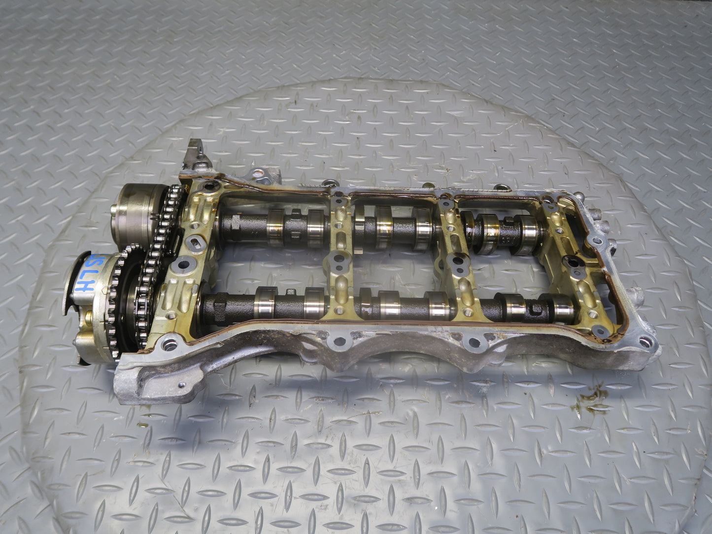 06-13 Lexus IS250 4GRFSE Left Engine Exhaust Intake Camshaft w Housing Assy OEM