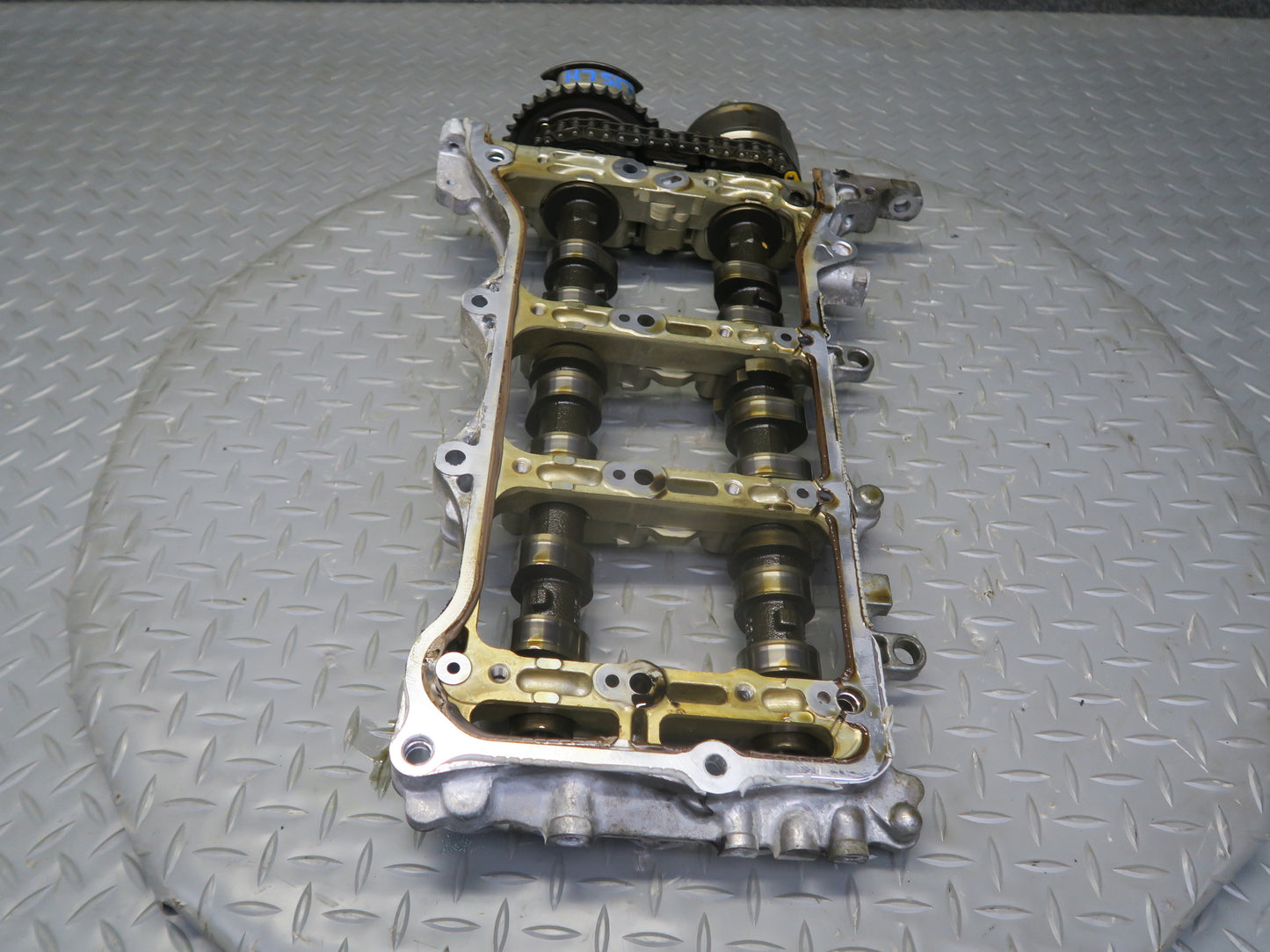 06-13 Lexus IS250 4GRFSE Left Engine Exhaust Intake Camshaft w Housing Assy OEM
