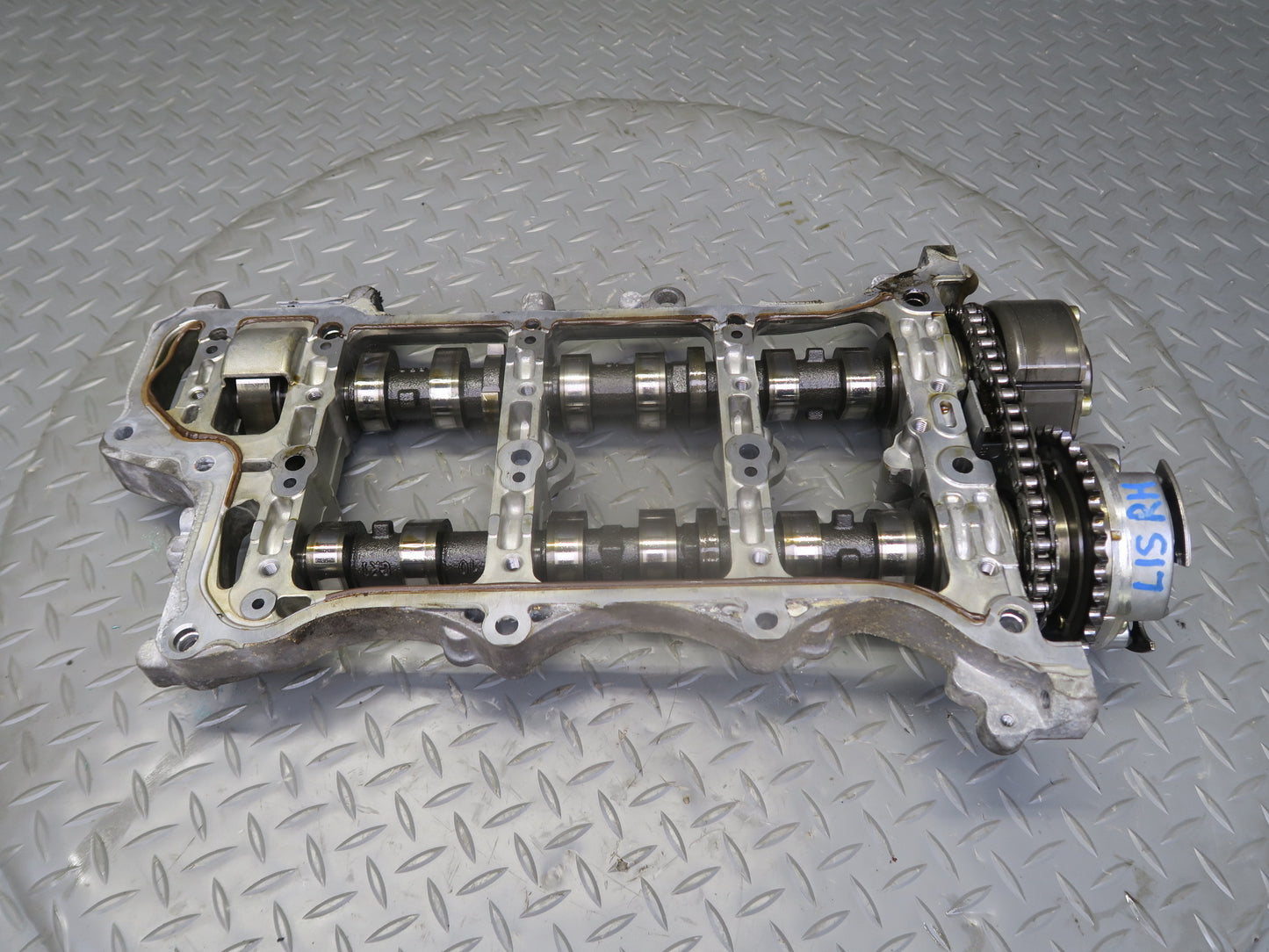 06-13 Lexus IS250 4GRFSE Right Engine Exhaust Intake Camshaft w Housing Assy OEM