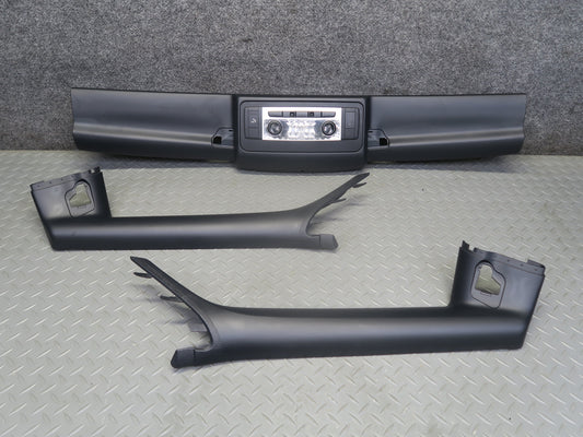 09-16 BMW E89 Z4 Set of 3 Front Headliner & A Pillar Trim Cover w Dome Light OEM