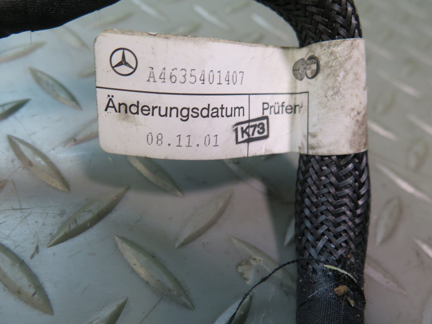 2003 Mercedes W463 G500 Front Right Door Wire Wiring Harness 4635401407