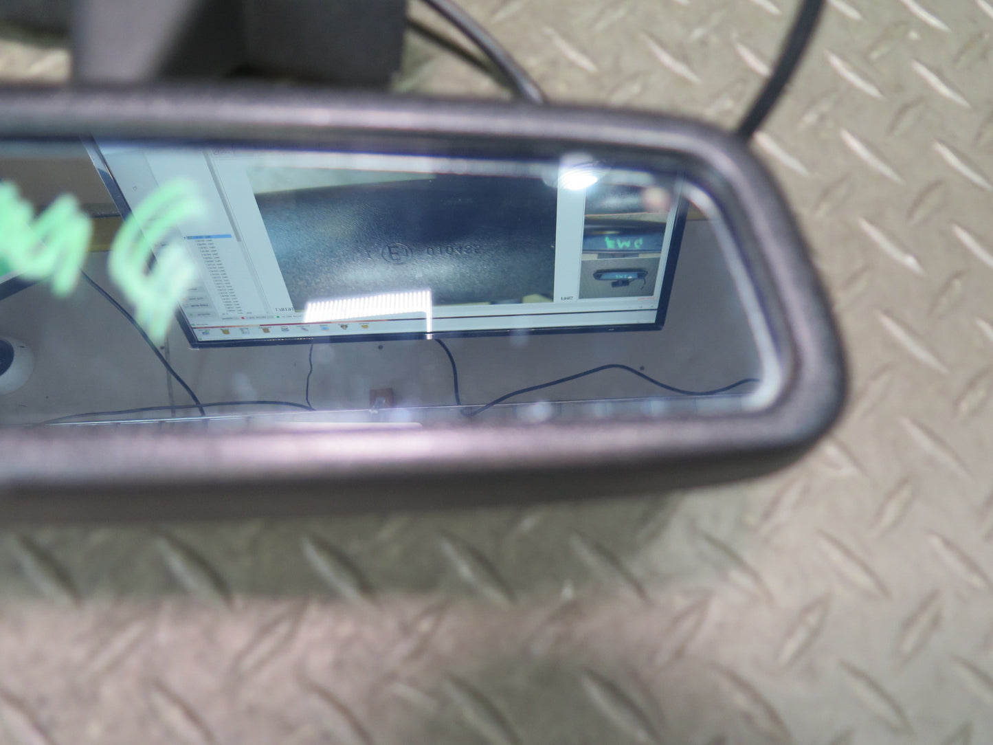 2002-2006 Mercedes W463 G500 Auto Dimming Interior Rear View Mirror Black