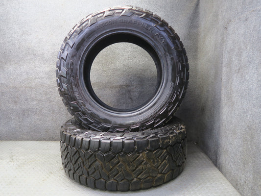 Set of 2 Nitto Recon Grappler A/T Tire 35X12.5 R20 LT 125R 4723 15 & 16/32 Tread