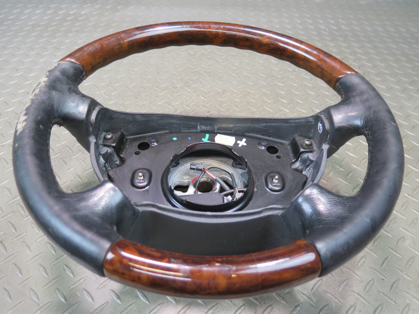 2002-2007 Mercedes W463 G500 Leather Wood Steering 2114600603
