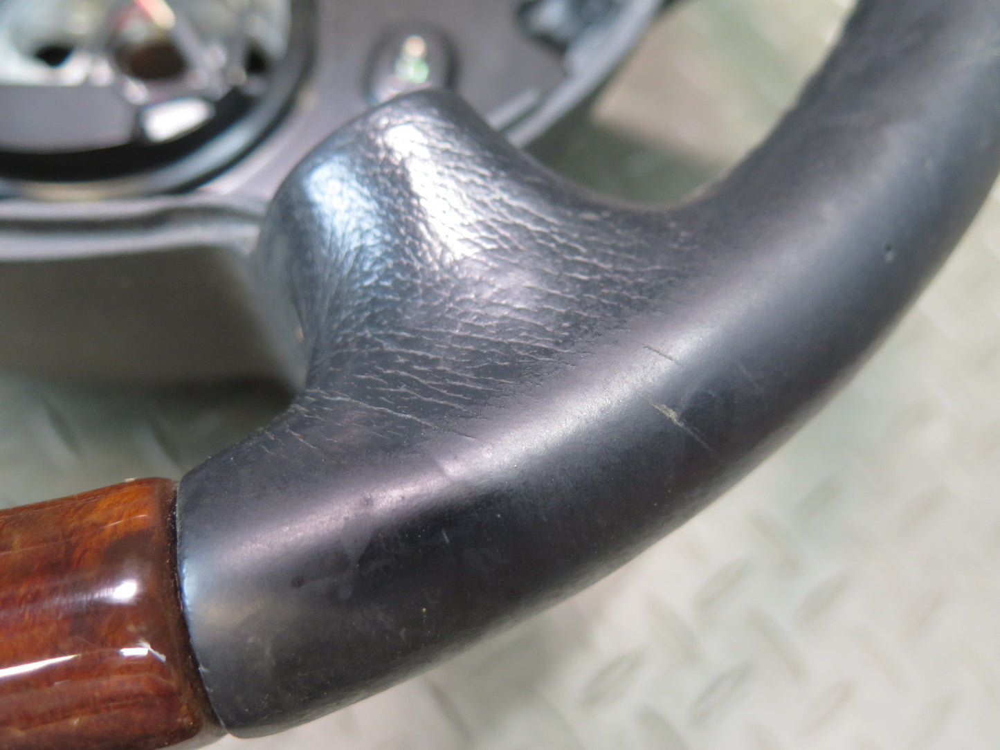 2002-2007 Mercedes W463 G500 Leather Wood Steering 2114600603