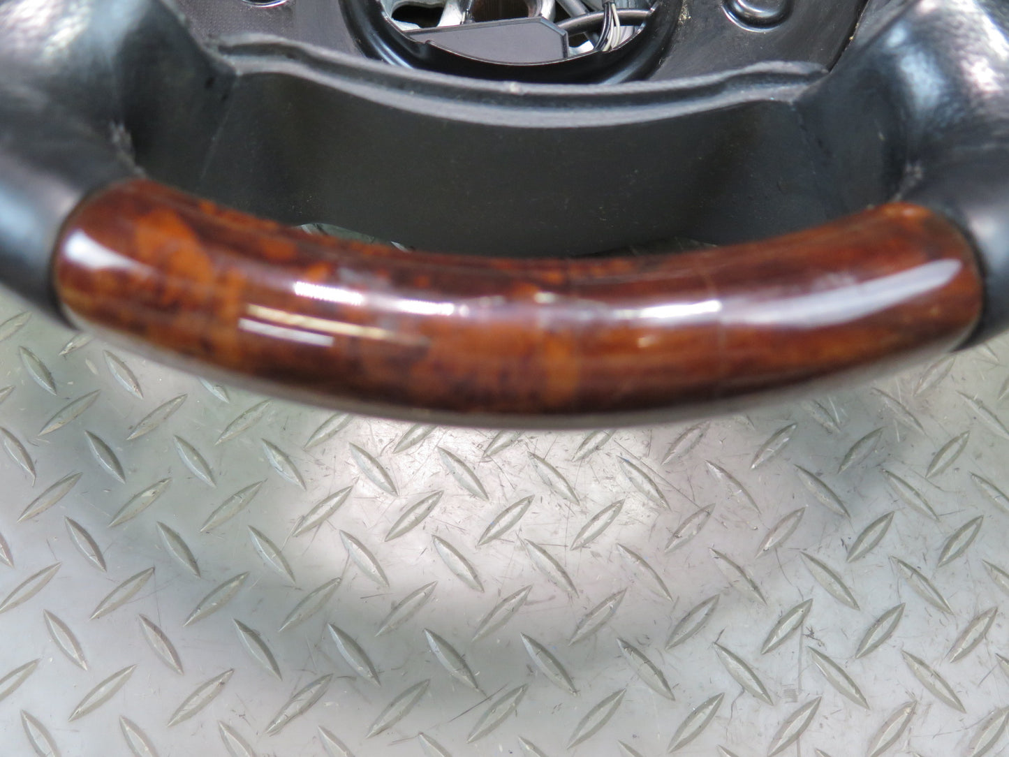 2002-2007 Mercedes W463 G500 Leather Wood Steering 2114600603