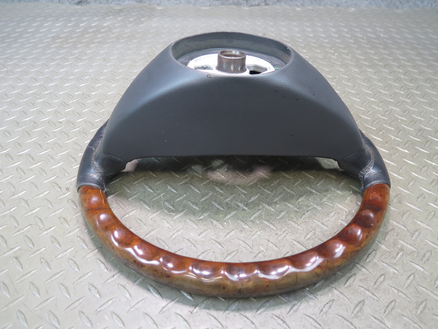 2002-2007 Mercedes W463 G500 Leather Wood Steering 2114600603
