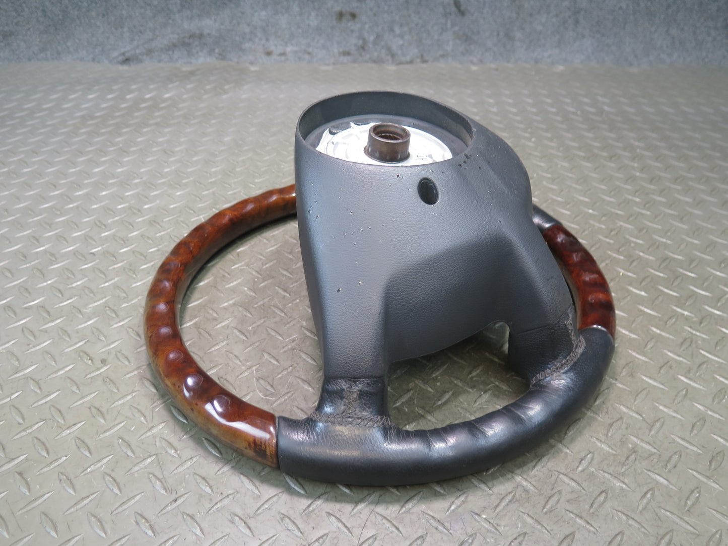 2002-2007 Mercedes W463 G500 Leather Wood Steering 2114600603