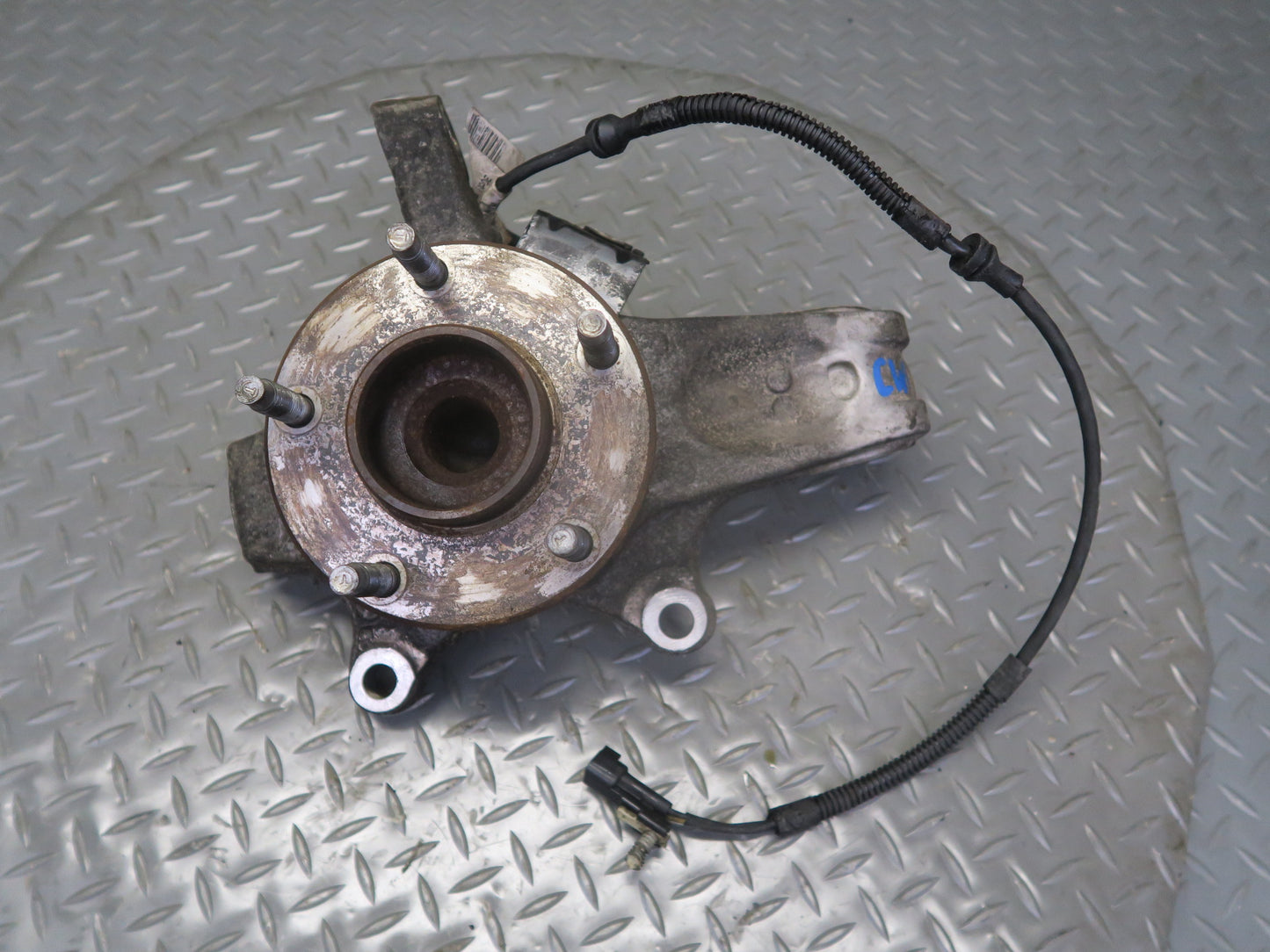 05-08 Chevrolet Corvette C6 Front Left Spindle Knuckle Wheel Hub Bearing OEM