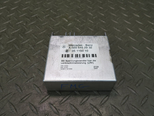 2002-2006 Mercedes W463 G500 Steering Column Control Module 0295452932