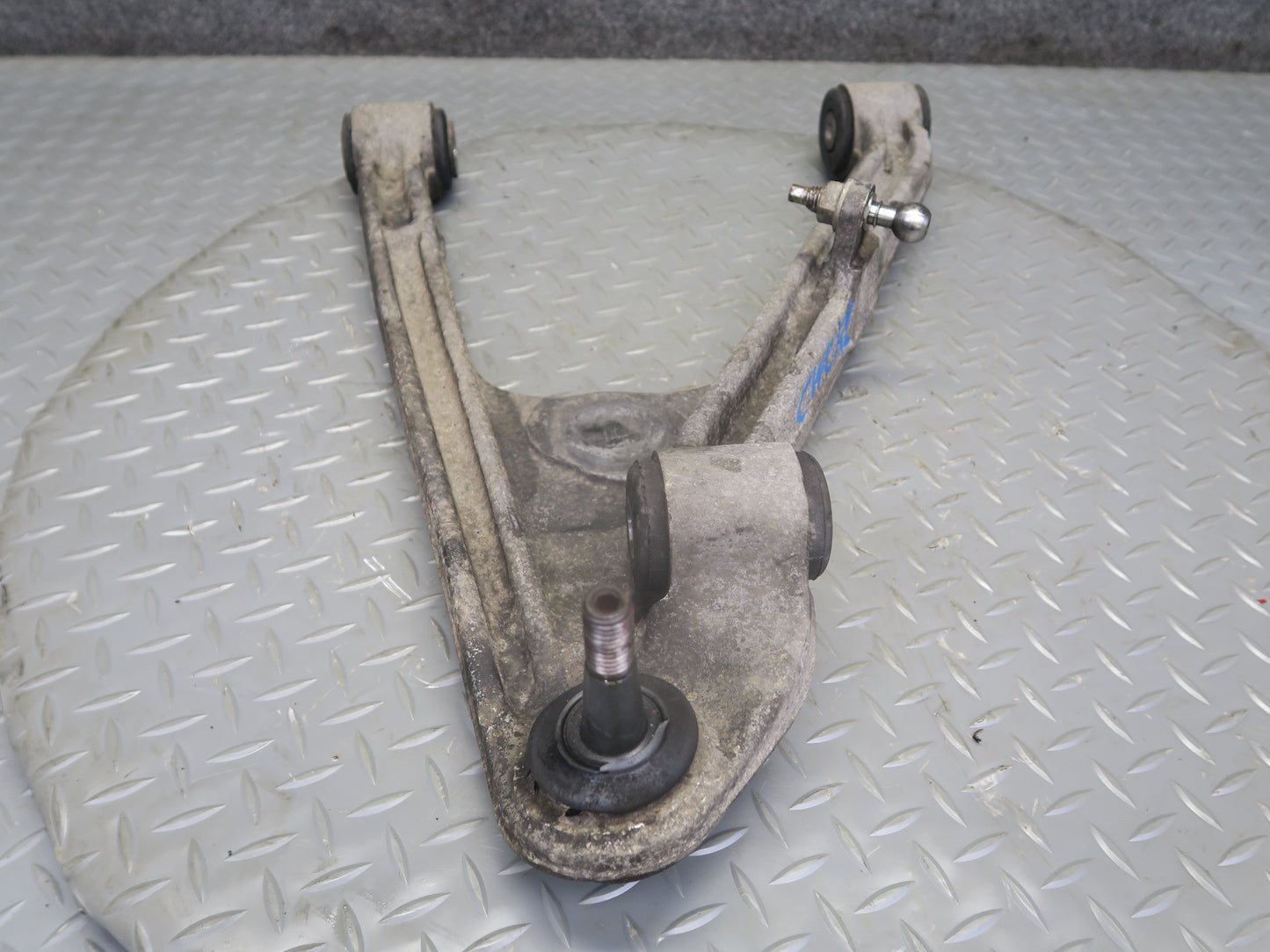 05-13 Chevrolet Corvette C6 Rear Left Upper Lower Control Arm w Tie Rod Set OEM