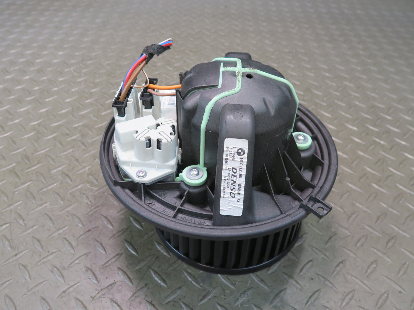 09-16 BMW Z4 E89 Heater Blower Motor Fan w Resistor 6933663 OEM