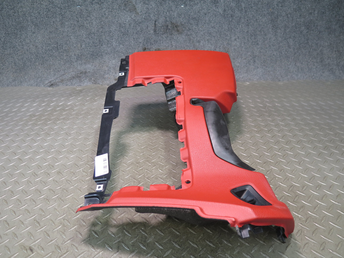 09-16 BMW E89 Z4 Front Left Under Dash Knee Trim Cover Panel RED OEM