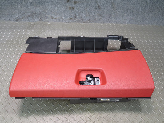 09-16 BMW E89 Z4 Dash Front Right Glove Box Compartment Storage Korall RED OEM