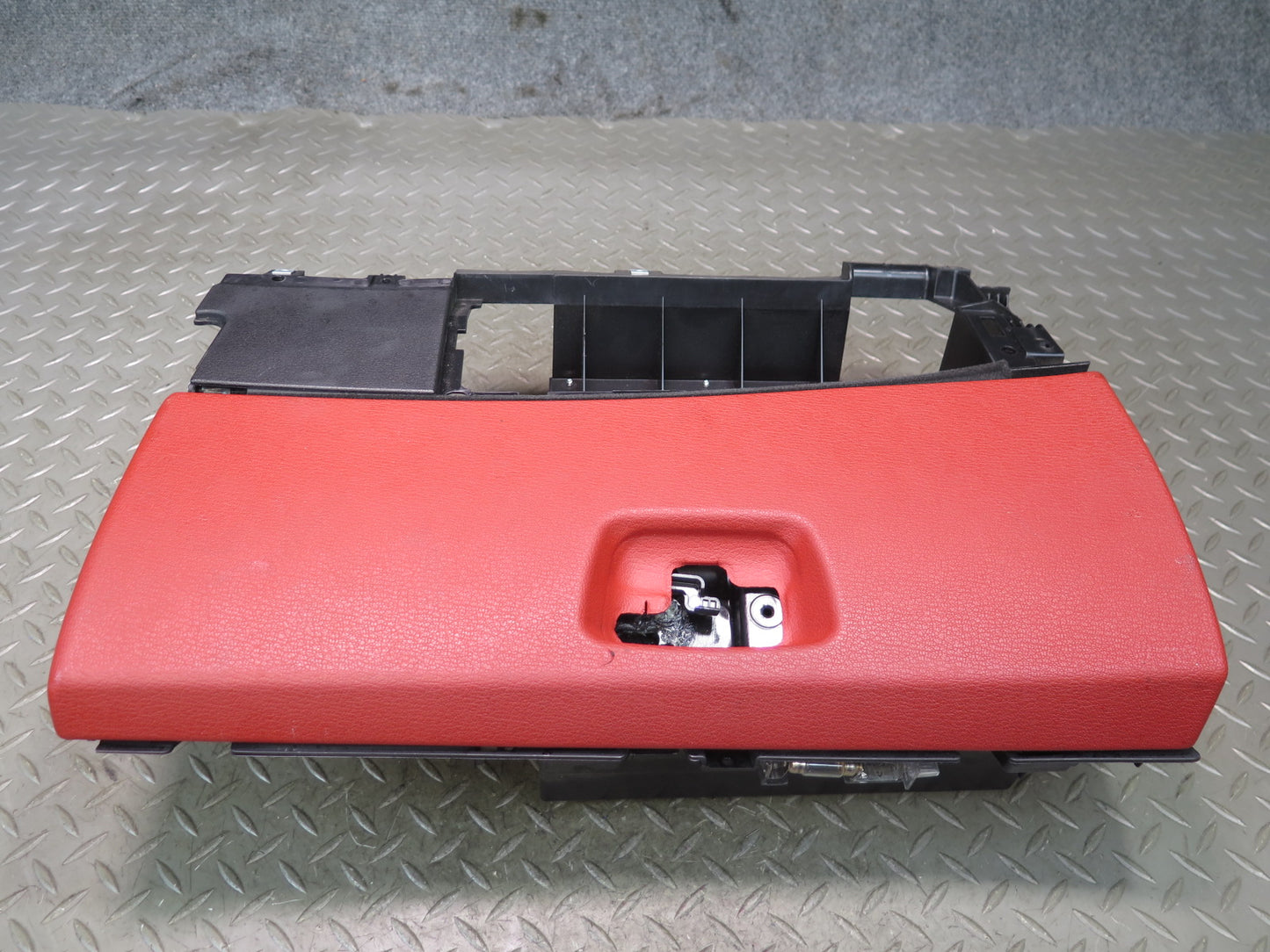 09-16 BMW E89 Z4 Dash Front Right Glove Box Compartment Storage Korall RED OEM