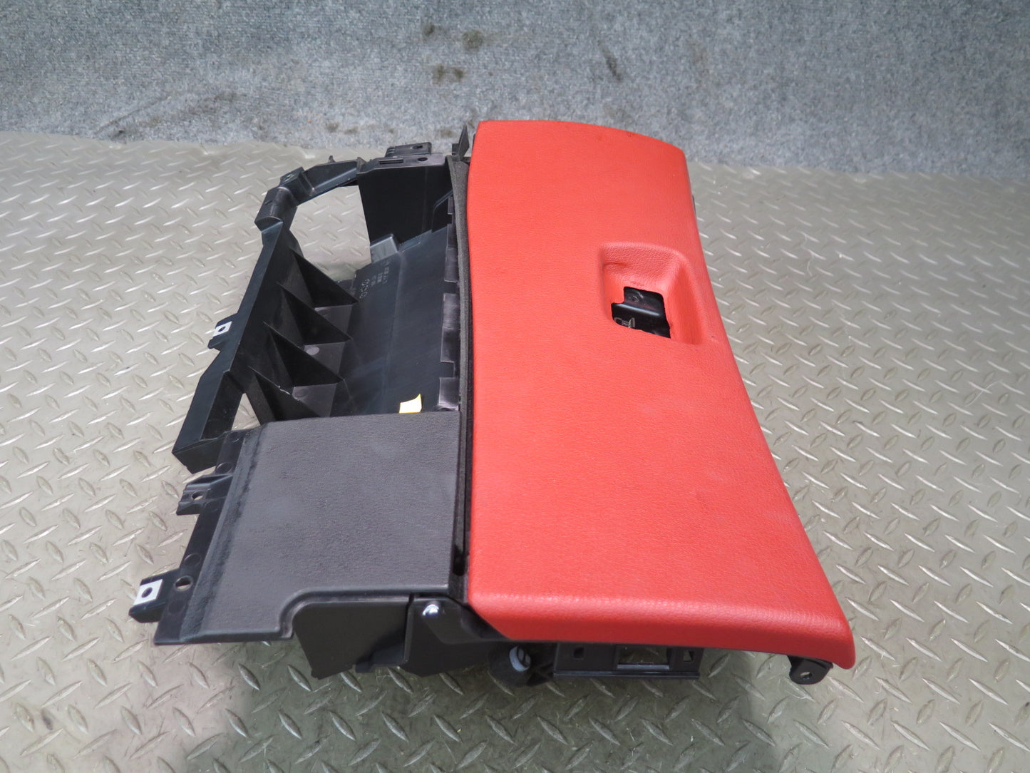 09-16 BMW E89 Z4 Dash Front Right Glove Box Compartment Storage Korall RED OEM