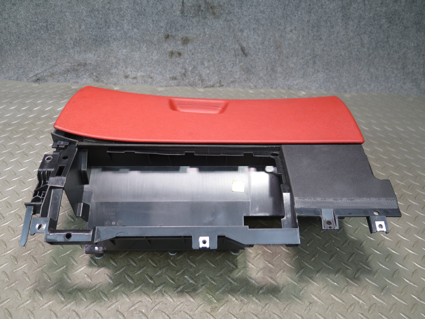 09-16 BMW E89 Z4 Dash Front Right Glove Box Compartment Storage Korall RED OEM