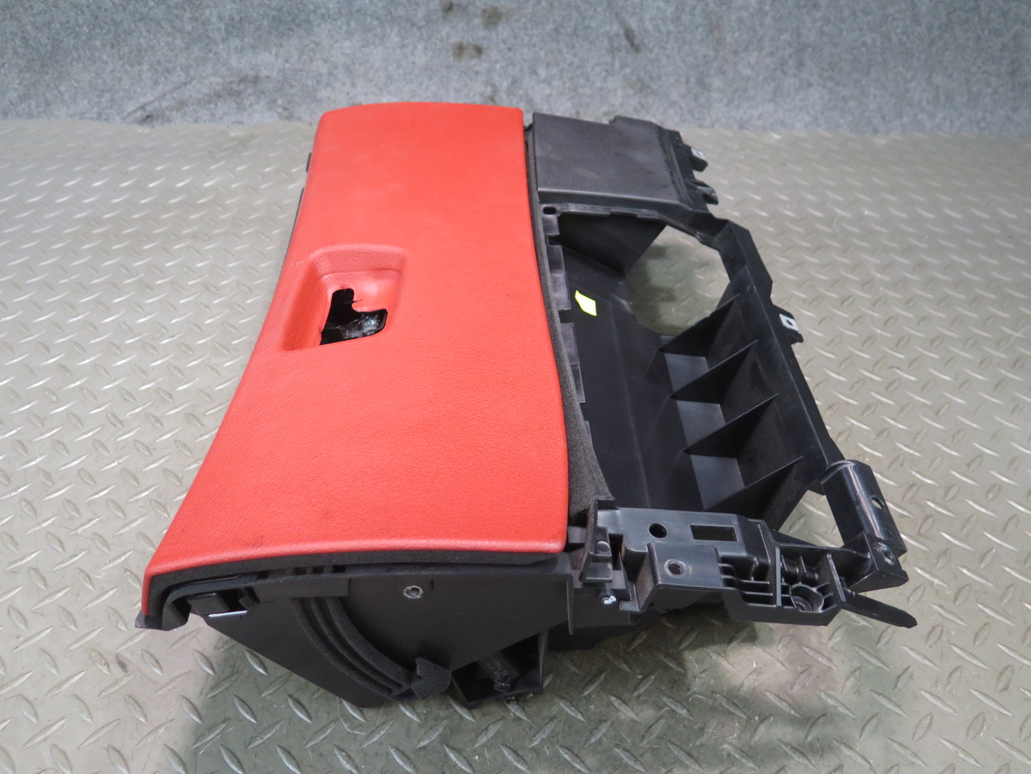 09-16 BMW E89 Z4 Dash Front Right Glove Box Compartment Storage Korall RED OEM