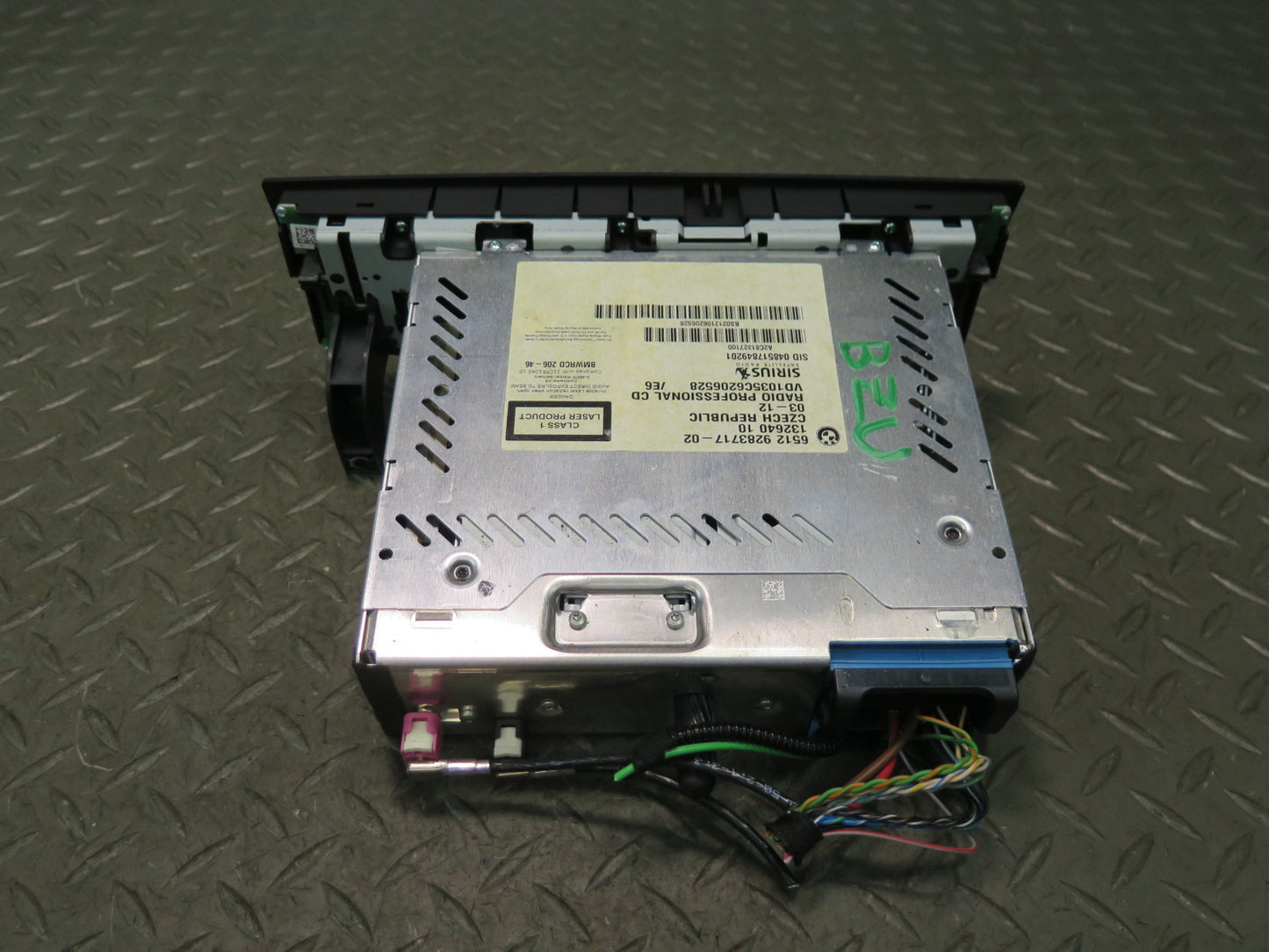 11-13 BMW E89 Z4 Radio Professional CD Player Receiver 9283717 OEM