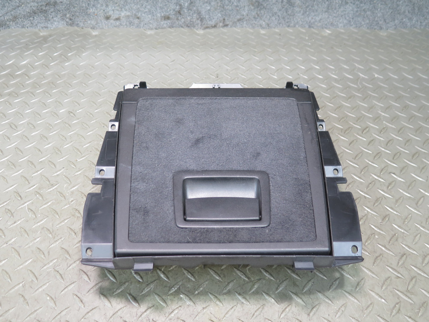 09-16 BMW E89 Z4 Rear Bulkhead Storage Compartment Main Door Flap SKI Black OEM