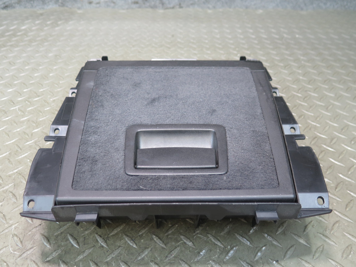 09-16 BMW E89 Z4 Rear Bulkhead Storage Compartment Main Door Flap SKI Black OEM