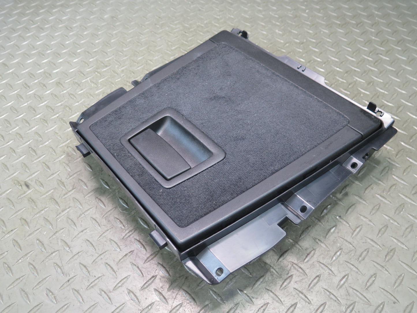 09-16 BMW E89 Z4 Rear Bulkhead Storage Compartment Main Door Flap SKI Black OEM